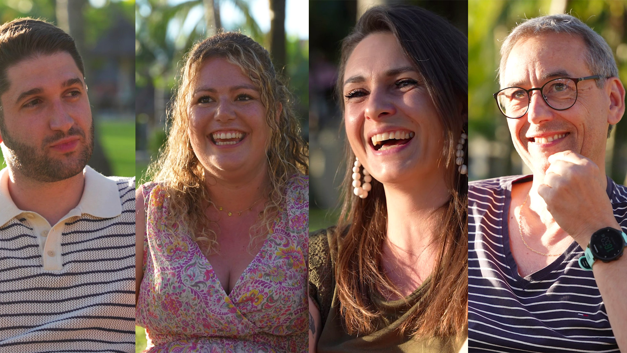 Maxime, Elsa, Sébastien, Eléonore