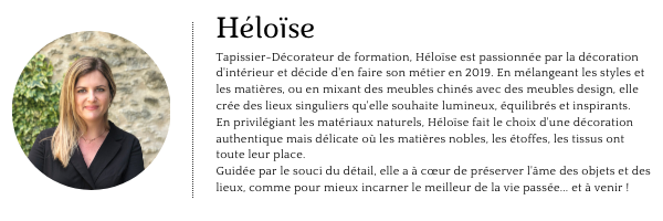 La présentation d'Héloise Héloïse est passionnée par la décoration d'intérieur