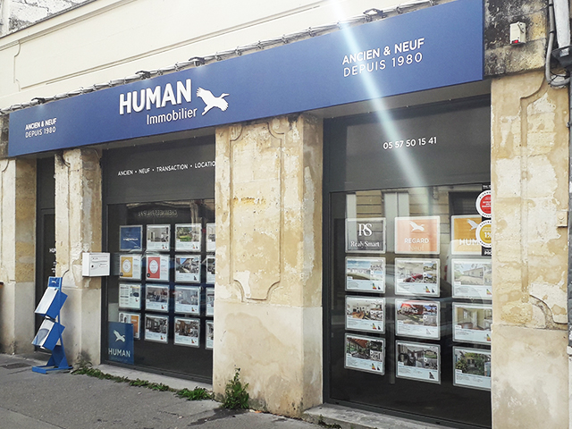 Agence Immobilière Libourne Gare 33500 - HUMAN Immobilier