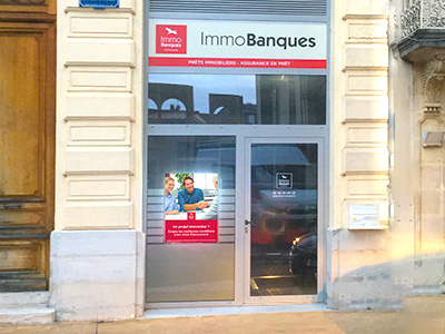 Devanture Agence de Dax ImmoBanque