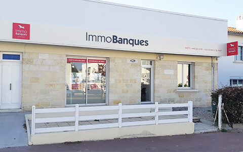 Devanture Agence de Cenon ImmoBanque