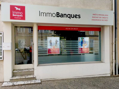 Devanture Agence de Châteauroux ImmoBanque