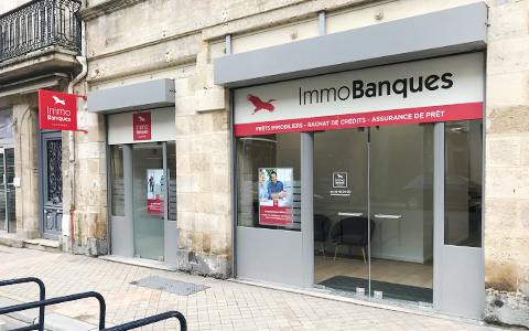 Devanture Agence de Bordeaux Chartrons ImmoBanque